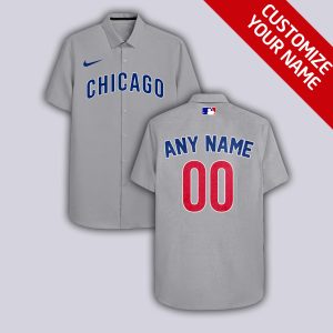 Custom Your Name Chicago Cubs Hawaii Shirt SV38
