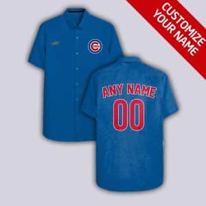 Custom Your Name Chicago Cubs Hawaii Shirt HJ62