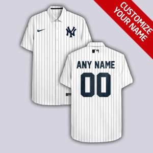 Custom Your Name New York Yankees Hawaii Shirt GA62