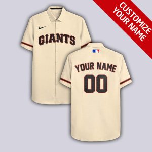 Custom Your Name San Francisco Giants Hawaii Shirt DU52