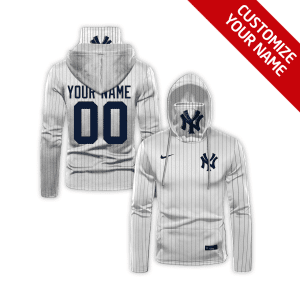 Custom Your Name New York Yankees Hoodie Mask OI92