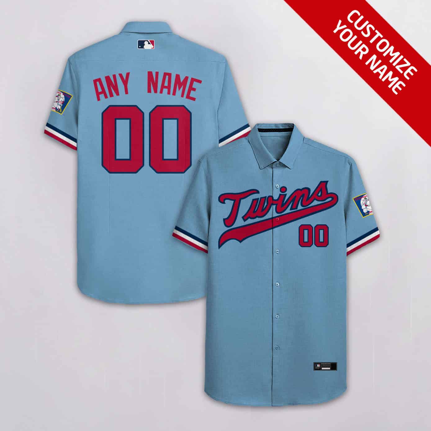 Custom Your Name Minnesota Twins Hawaii Shirt FV39