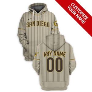 Clothes Custom Your Name San Diego Padres Full Size (Youth & Adult) SK98