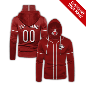 Custom Your Name Cincinnati Reds Hoodie Mask GS39