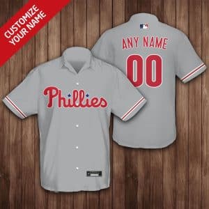 Custom Your Name Philadelphia Phillies Hawaii Shirt OT44
