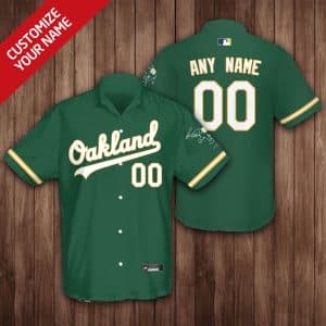 Custom Your Name Oakland Athletics Hawaii Shirt JR38