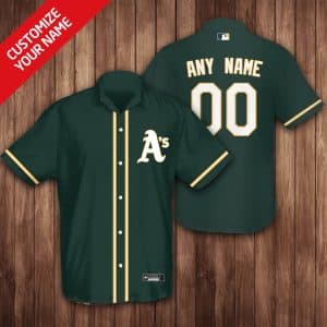Custom Your Name Oakland Athletics Hawaii Shirt FL62