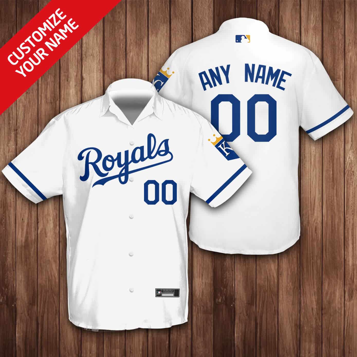 Custom Your Name Kansas City Royals Hawaii Shirt IE83