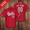 Custom Your Name Cincinnati Reds Hawaii Shirt DV93
