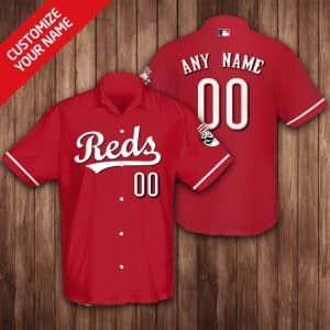 Custom Your Name Cincinnati Reds Hawaii Shirt DV93