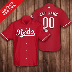 Custom Your Name Cincinnati Reds Hawaii Shirt SD43