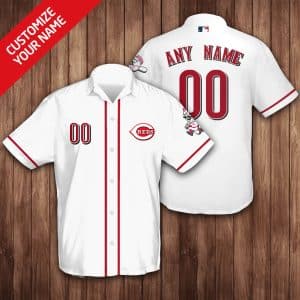 Custom Your Name Cincinnati Reds Hawaii Shirt DD93