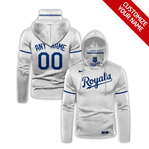 Custom Your Name Kansas City Royals Hoodie Mask SK38
