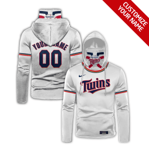 Custom Your Name Minnesota Twins Hoodie Mask IO22