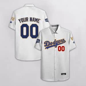 Custom Your Name Los Angeles Dodgers Hawaii Shirt JA82