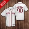 Custom Your Name Boston Red Sox Hawaii Shirt KW99
