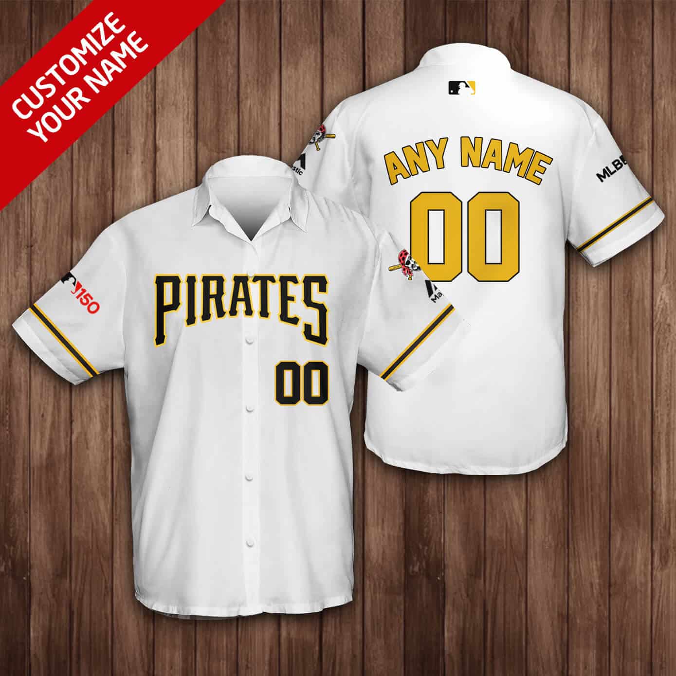 Custom Your Name Pittsburgh Pirates Hawaii Shirt FV38