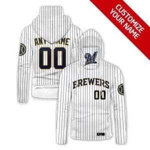 Custom Your Name Milwaukee Brewers Hoodie Mask AV12