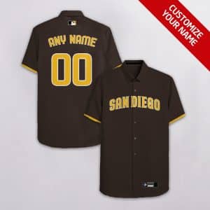 Custom Your Name San Diego Padres Hawaii Shirt HT39