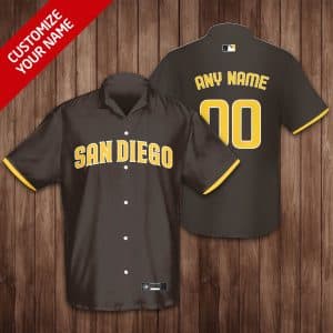 Custom Your Name San Diego Padres Hawaii Shirt IW29