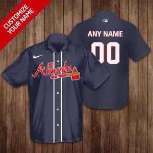 Custom Your Name Atlanta Braves Hawaii Shirt AV35