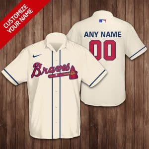 Custom Your Name Atlanta Braves Hawaii Shirt AC93