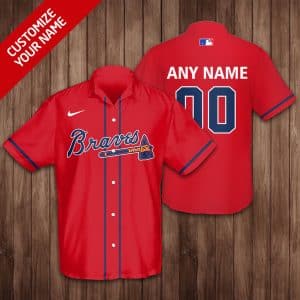 Custom Your Name Atlanta Braves Hawaii Shirt DG39