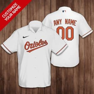 Custom Your Name Baltimore Orioles Hawaii Shirt RR29