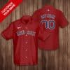 Custom Your Name Boston Red Sox Hawaii Shirt KS83