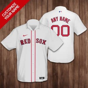 Custom Your Name Boston Red Sox Hawaii Shirt PR88