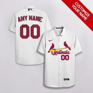 Custom Your Name St. Louis Cardinals Hawaii Shirt SN39