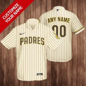Custom Your Name San Diego Padres Hawaii Shirt KD12