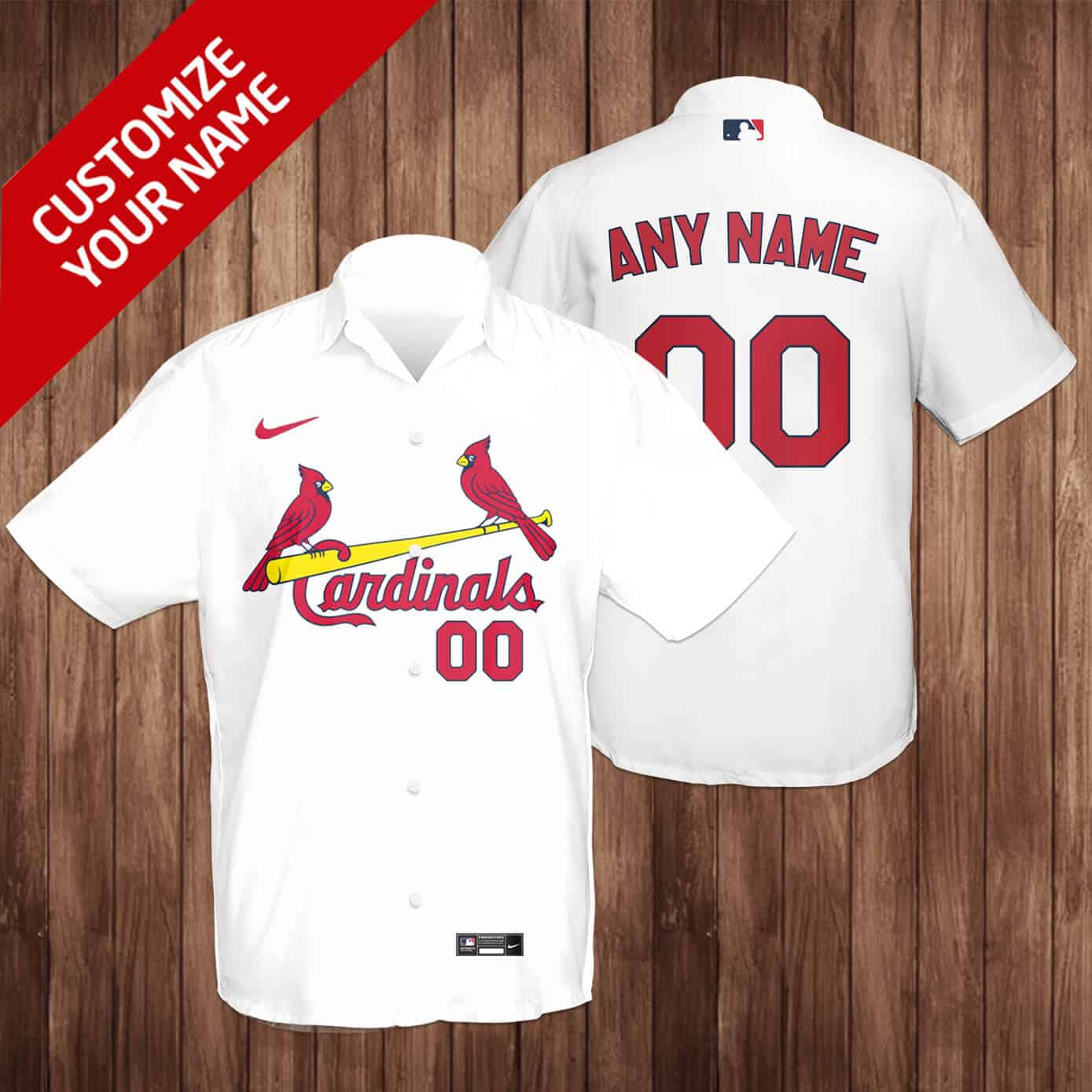 Custom Your Name St. Louis Cardinals Hawaii Shirt AV71