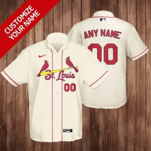 Custom Your Name St. Louis Cardinals Hawaii Shirt DE82