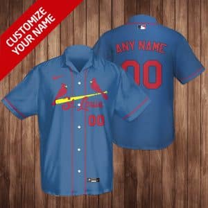 Custom Your Name St. Louis Cardinals Hawaii Shirt HK52