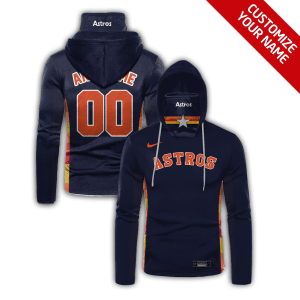 Custom Your Name Houston Astros Hoodie Mask AI37