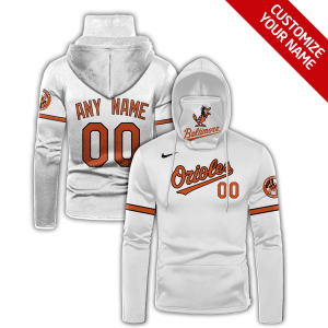 Custom Your Name Baltimore Orioles Hoodie Mask TM55