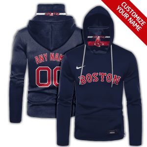 Custom Your Name Boston Red Sox Hoodie Mask SA30