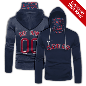 Custom Your Name Cleveland Guardians Hoodie Mask FB53
