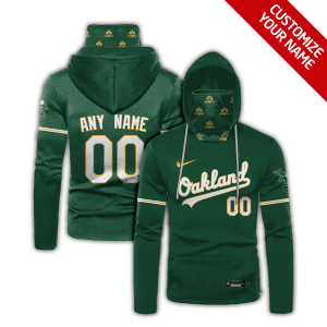 Custom Your Name Oakland Athletics Hoodie Mask UL76