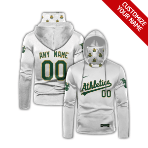 Custom Your Name Oakland Athletics Hoodie Mask FT41