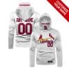 Custom Your Name St. Louis Cardinals Hoodie Mask GS33