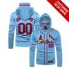 Custom Your Name St. Louis Cardinals Hoodie Mask LV28