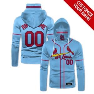 Custom Your Name St. Louis Cardinals Hoodie Mask LV28