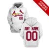 Clothes Custom Your Name St. Louis Cardinals Full Size (Youth & Adult) KR89
