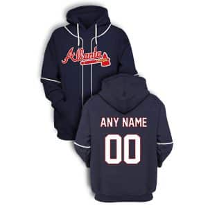 Clothes Custom Your Name Atlanta Braves Full Size (Youth & Adult) MR77