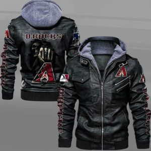 Arizona Diamondbacks Leather Jacket WV93