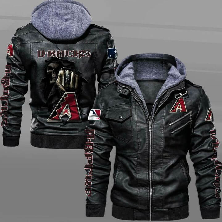 Arizona Diamondbacks Leather Jacket WV93