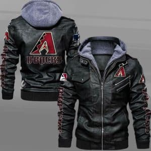 Arizona Diamondbacks Leather Jacket IU39