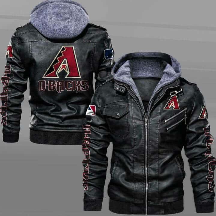 Arizona Diamondbacks Leather Jacket IU39